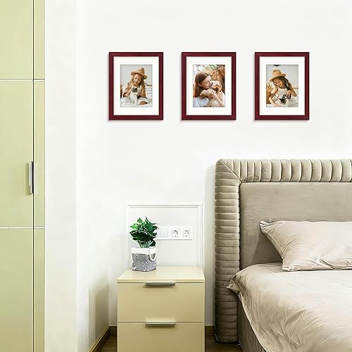 Miniatura 151 de Picrit - Juego de 12 portarretratos de 5 x 7 pulgadas para colgar en la pared o exhibir sobre una mesa, para fotos de 4 x 6 con paspartú o 5 x 7