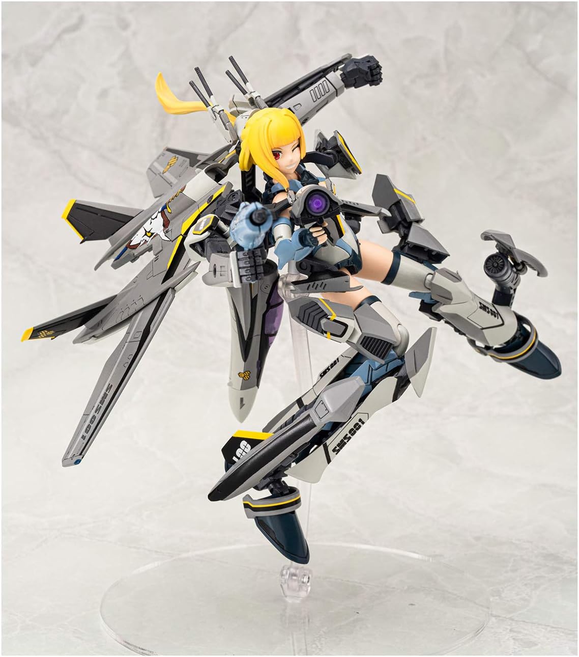 Aoshima Variable Fighter Girls Macross Delta VF-25S Messiah - Plastic Model Building Kit # 57216 …