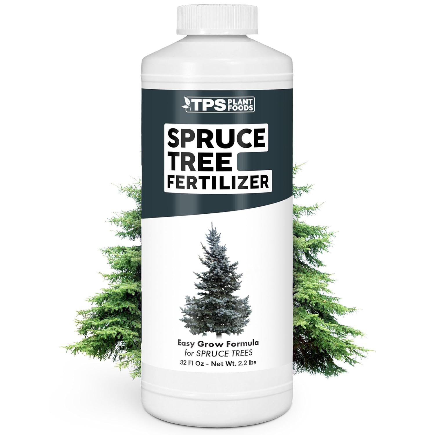 Spruce Tree Fertilizer – Liquid Plant Food for Rich Green Needles, Stronger Roots & Healthy Evergreen Growth, 32 oz