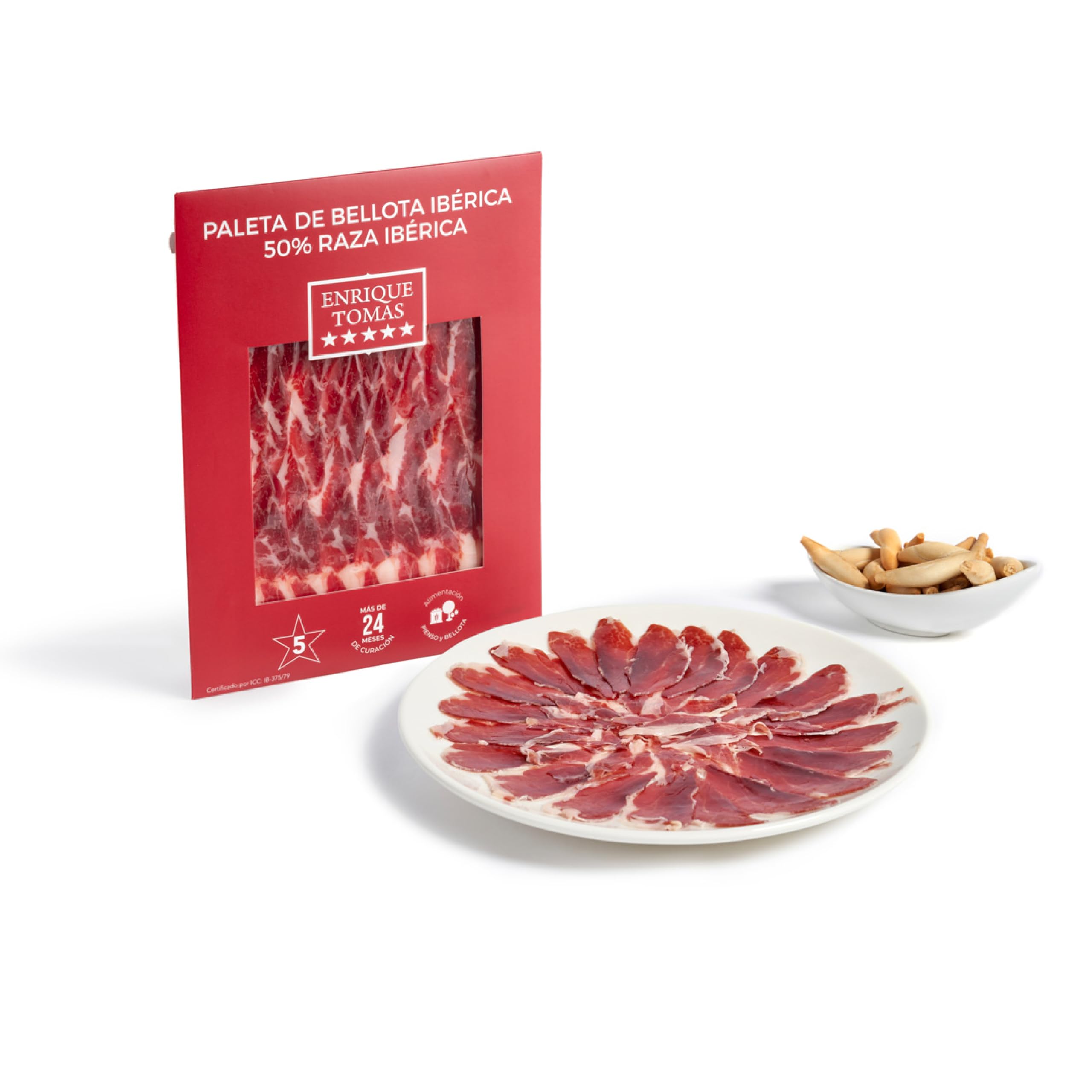 Palette de gland ibérique 50% race ibérique - environ 80 g