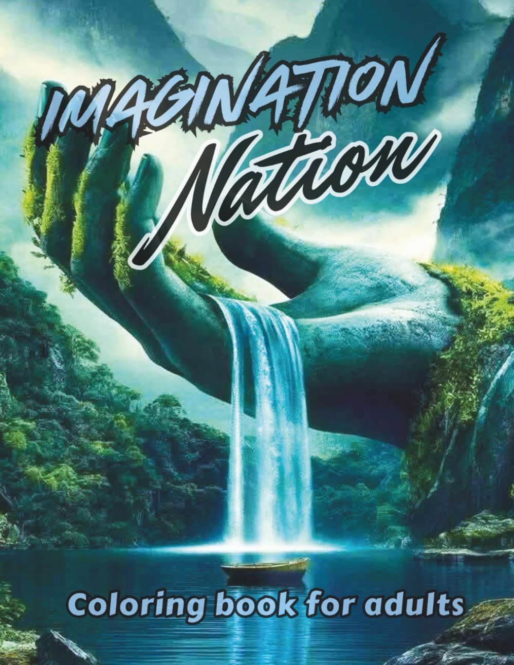 Imagination Nation: Coloring Book for Adults 44 coloring pages by DianaDellia (Coloring by Numbers series)
