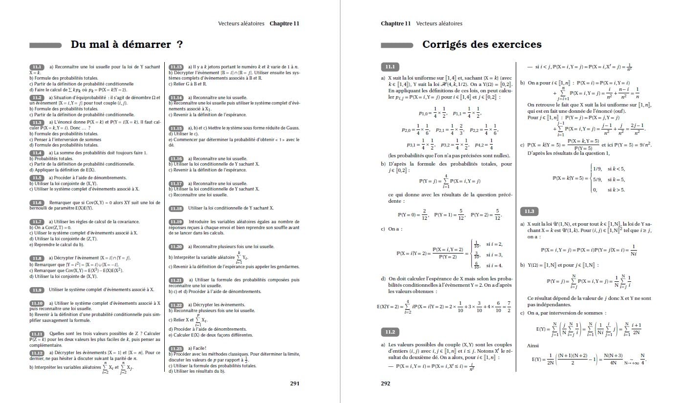 Maths et Informatique Méthodes et Exercices BCPST 1 - 6e éd.