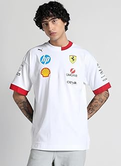 Scuderia Ferrari F1 2025 Driver's Oversized Tshirt