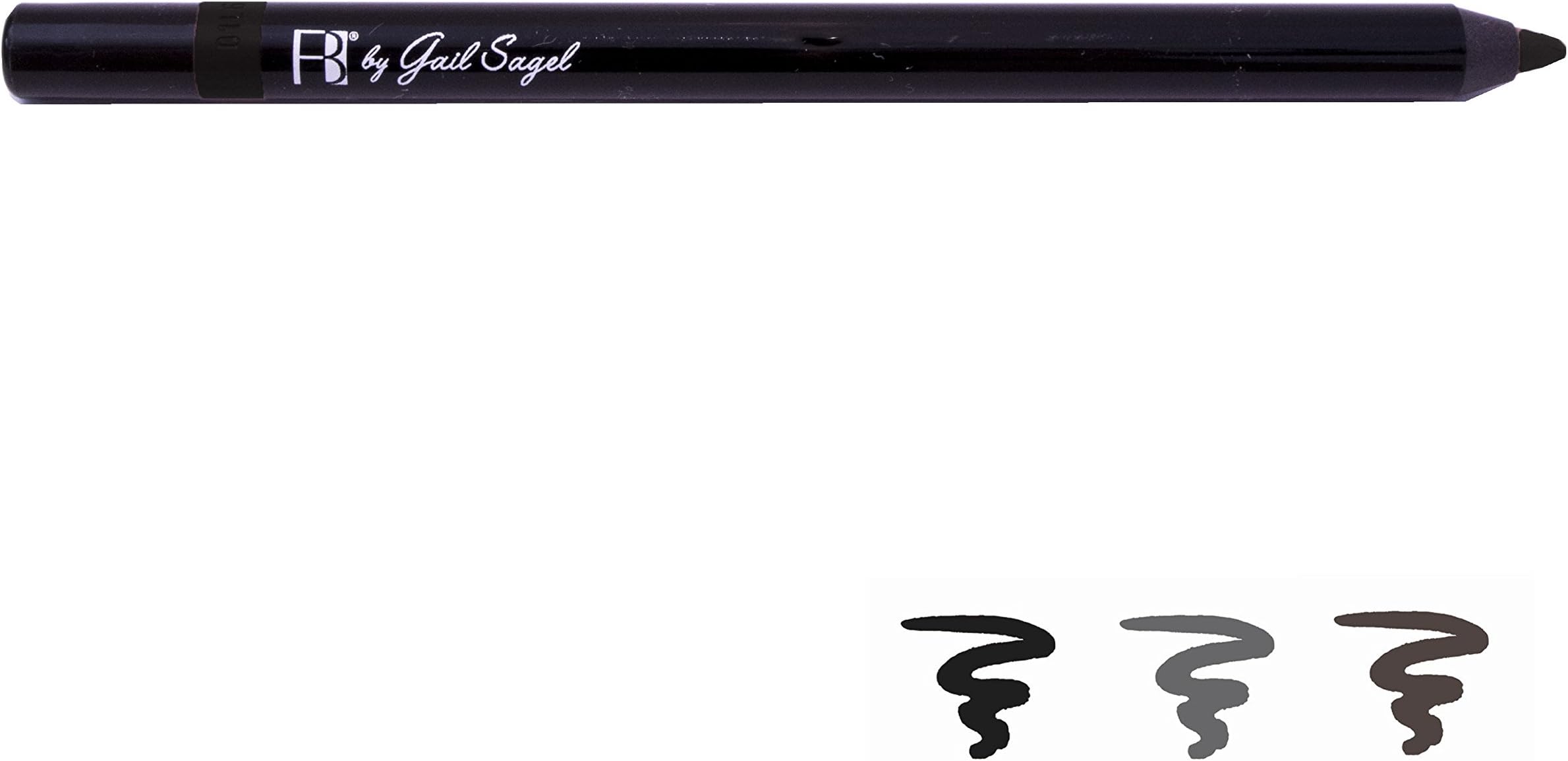 Faces Beautiful Gel Eyeliner Pencil: Precise Water Resistant, Smudge Resistant Eye Makeup Liner - Black Noir