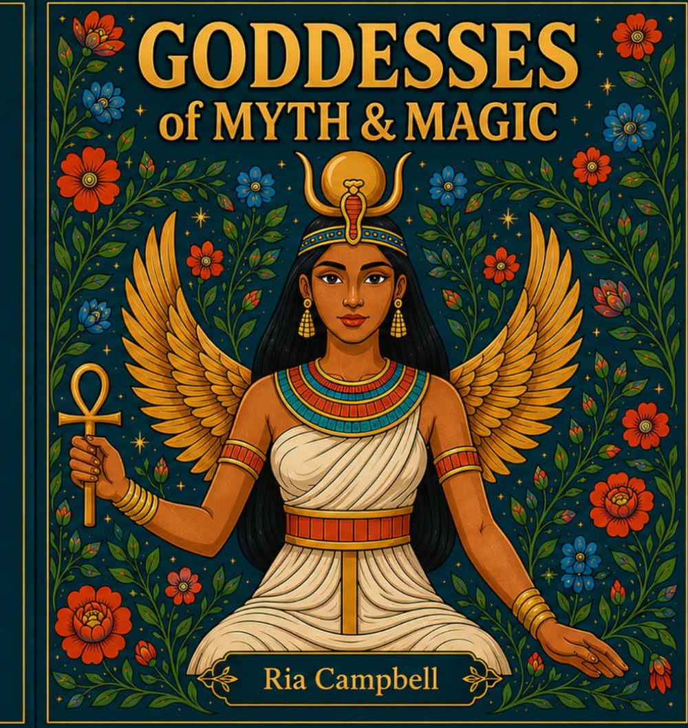 Goddesses of Myth and Magic Coloring book