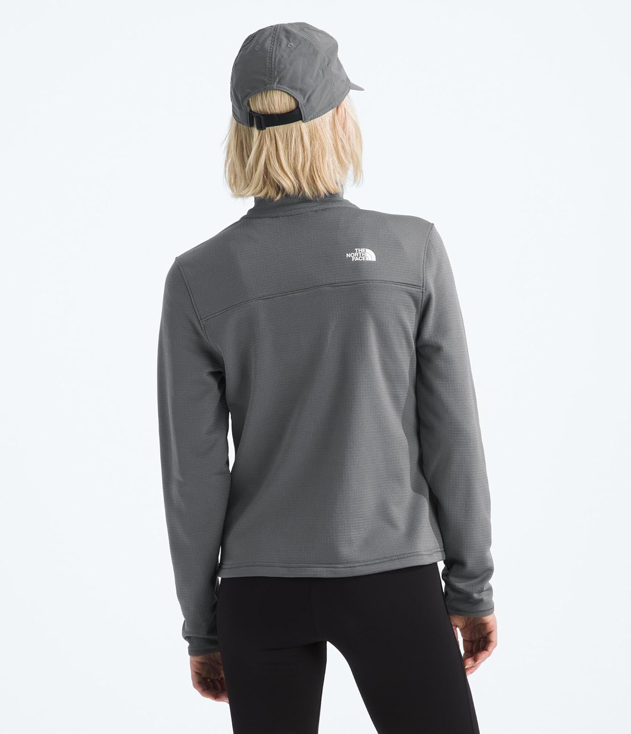 The North Face womens Cedar Trail Grid Fleece Jacket - Soft Fleece Zip Up Jacket, Secure Zip Pockets, Stretch Fabric - Image 3