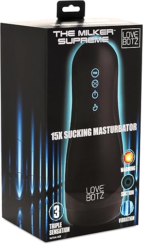 Miniatura 7 de Auto Milker - Juguete masturbador masculino 15X con triple sensación, vibración de succión cálida, juguete de placer sexual para adultos, textura