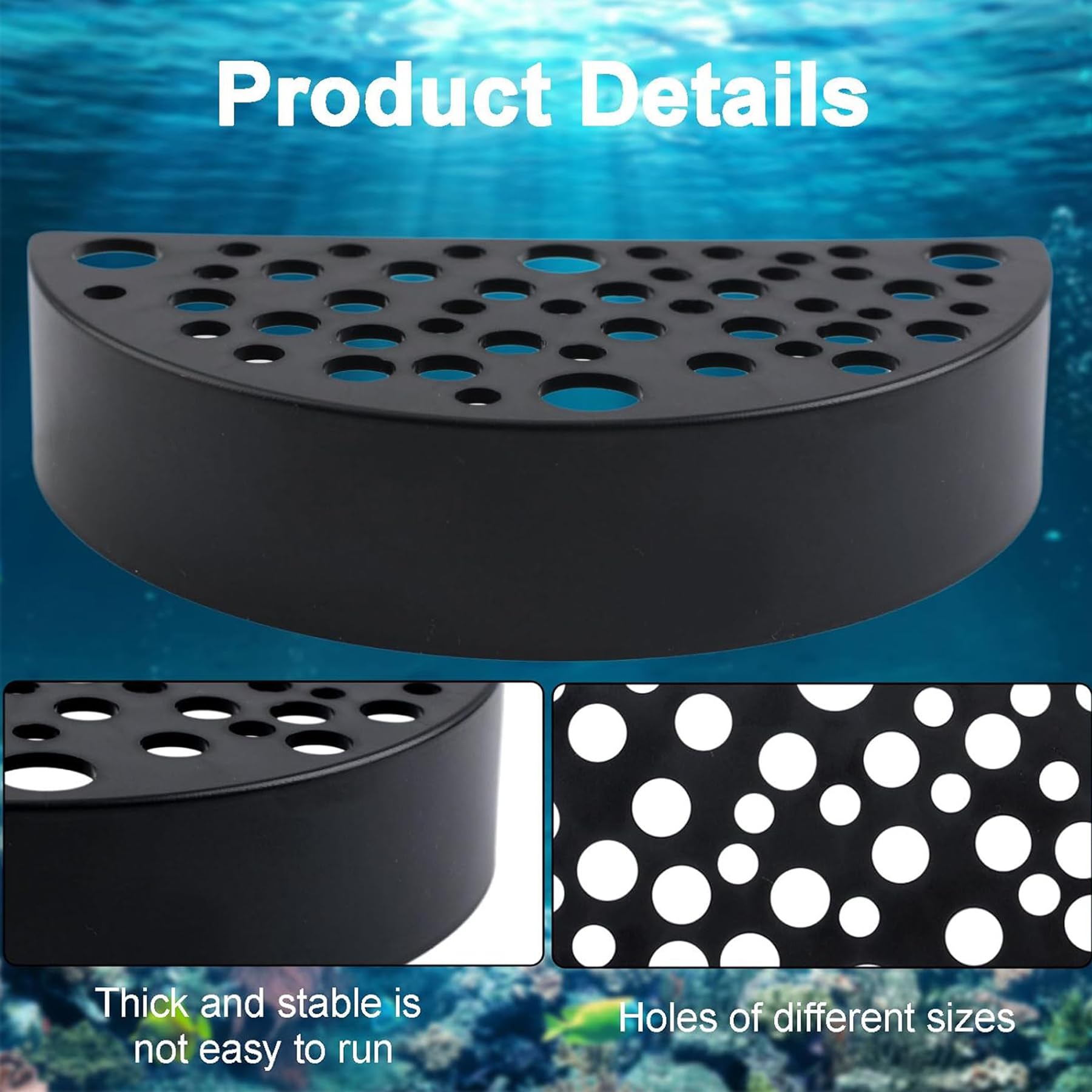 LZZEM 2Pcs Shrimp Hides for Aquarium Plastic Shrimp Breeding Shelter Reusable Cave Fish Tank Hiding Decorations for Fish Tank Fish Pond Shrimp Pond Breeding Pond - Image 3