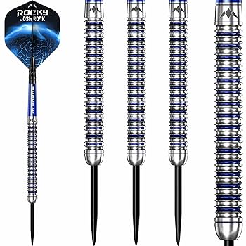 Mission Josh Rock V2 95% Steel Darts 22 g, Steel Darts