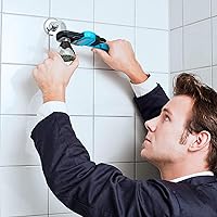 Vista 7 de DURATECH Llave de tubo de 14 pulgadas resistente, ajustable, para fontanería, con mango de hierro fundido maleable, supera el estándar GGG