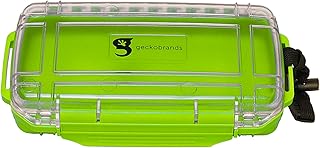 geckobrands Waterproof Dry Box with Silicone Liner – Durable, Dust-Proof, Crush-Proof Storage for Electronics and Gear