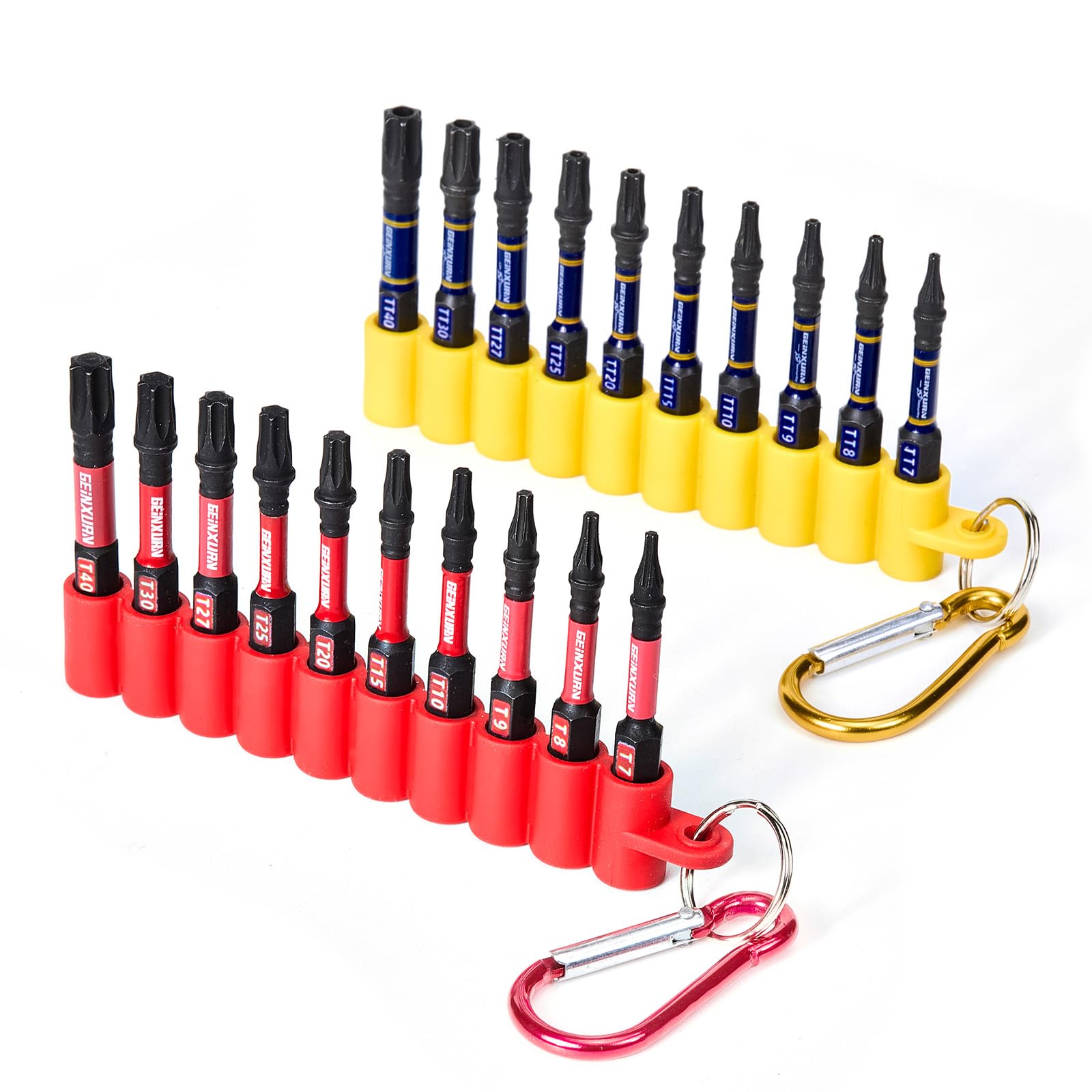 Amazon.com: Geinxurn Impact Torx Screwdriver Bits Set, 20 Pieces 2