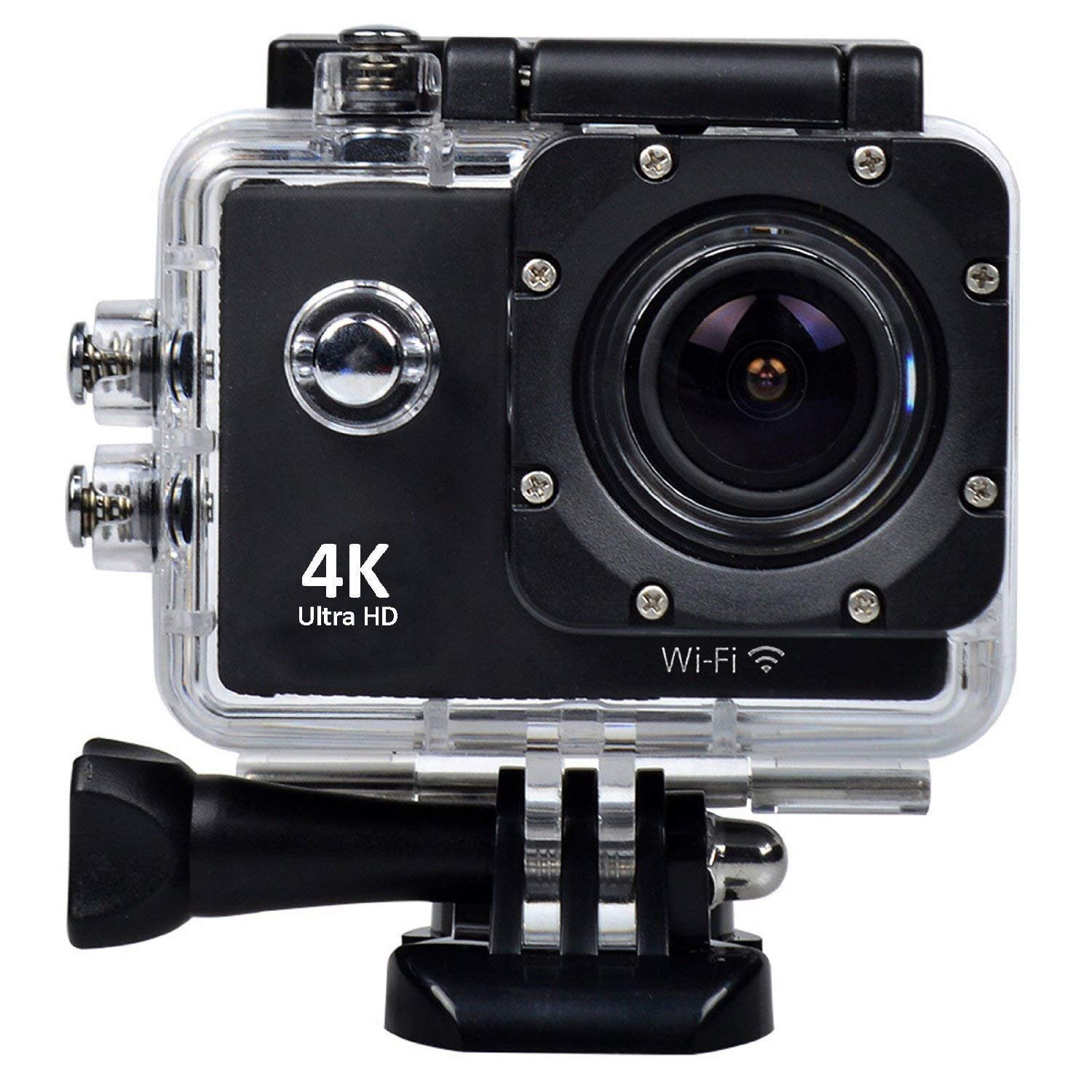 Drumstone ( First TIME in India with 𝟏𝟓 𝐘𝐞𝐚𝐫𝐬 𝐖𝐚𝐫𝐫𝐚𝐧𝐭𝐲 4K Ultra HD WiFi Action Camera Wireless Water Resistant Sports Camera Wide-Angle Lens with 2 Inch Display Accessories CMOS (16MP)-picture-18