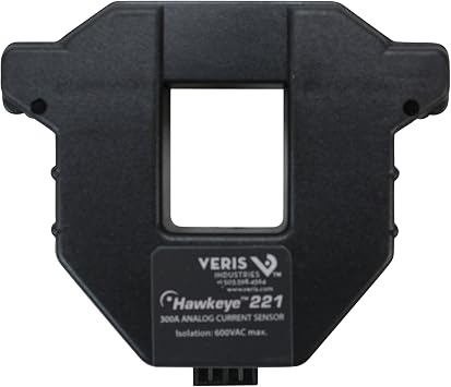 Veris Industries H221 Hawkeye 221 600Vac 300Amp Analog Current Sensor Transducer