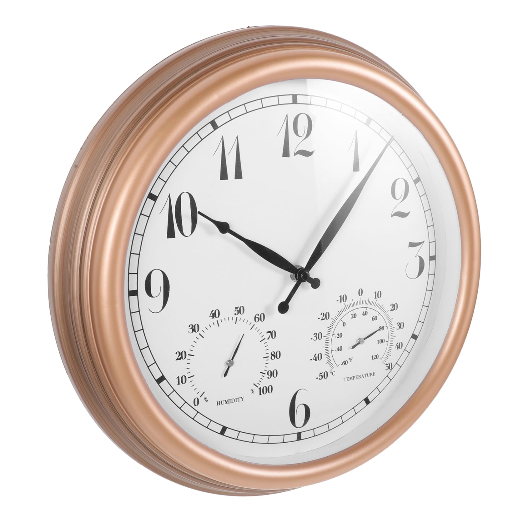 Horloge extérieure avec hygromètre pour surveiller le climat de votre jardin