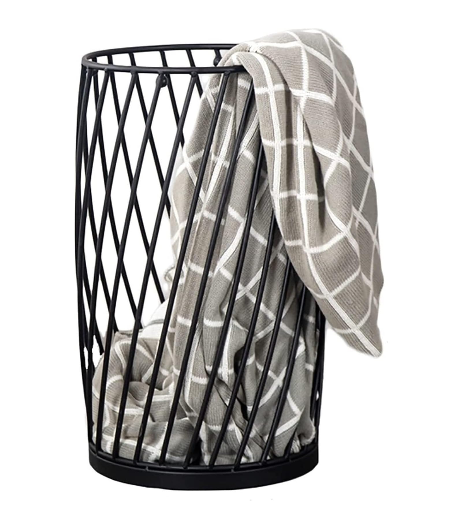 Porte-parapluies anti-gouttes en métal noir pour sol sec de maison