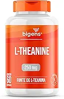 Bigens L-Theanine 250mg - 60 Cápsulas - Suplemento Nutricional