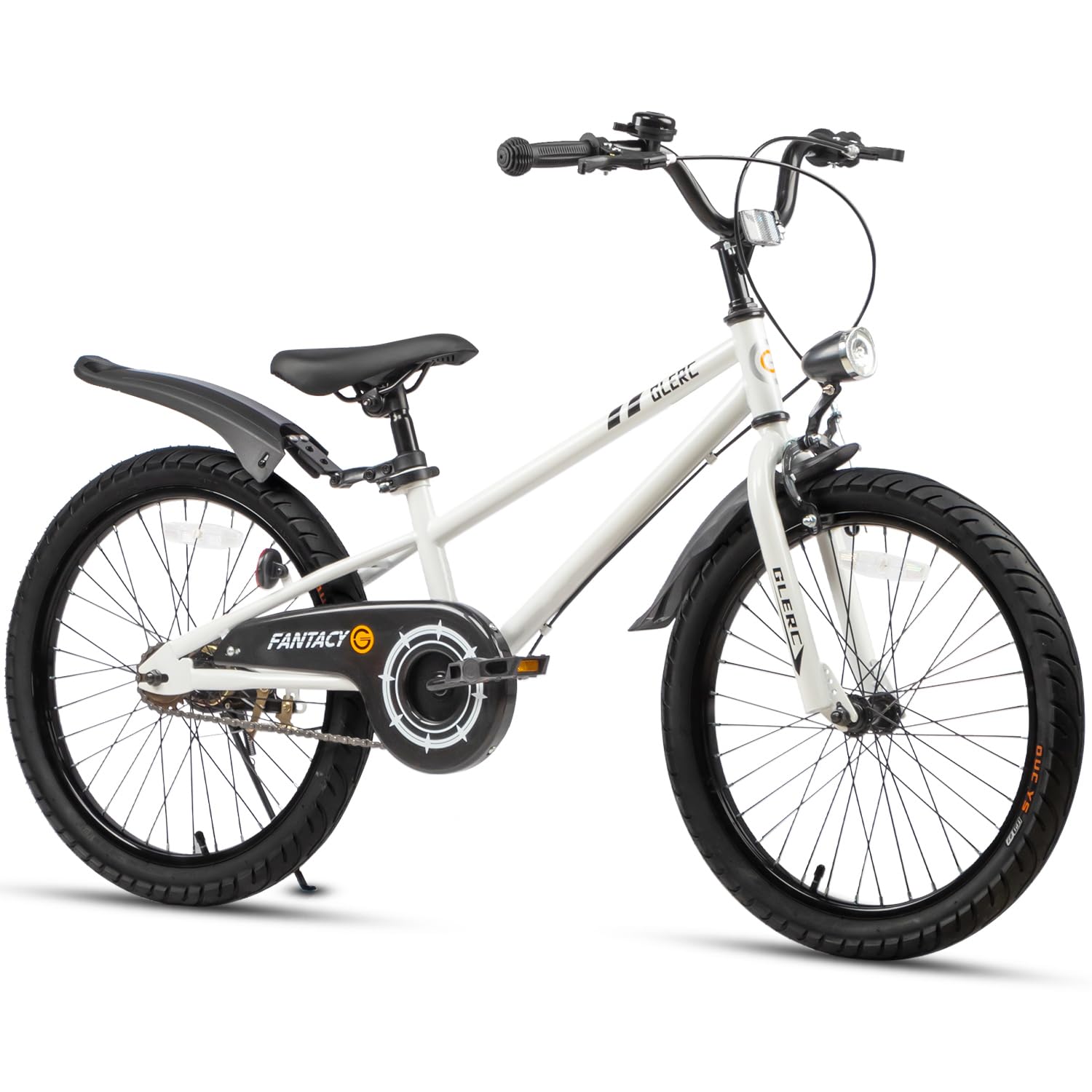 Glerc Fantacy Kids Bike, 12-20 Inch Children Bicycle for 2-13 Years Old Boys Girls, Kids Bicycle with Water Bottle Holder & Headlight & Training