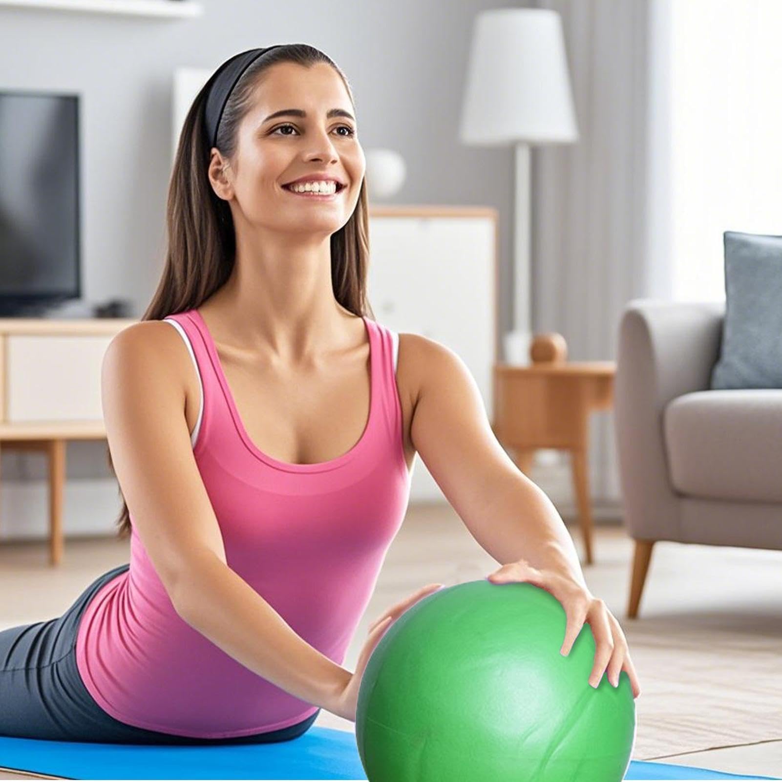Conjunto de alfombrillas de yoga, kits de yoga para entrenamiento en casa