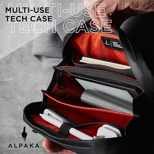 Miniatura 6 de ALPAKA Elements Tech Case - Funda organizadora de viaje para electrónica, cables, teléfono celular, bolsa tecnológica para accesorios electrónicos