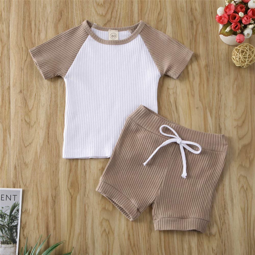 Carter's 3-Piece Little Short Set (Ice Cream, nb)