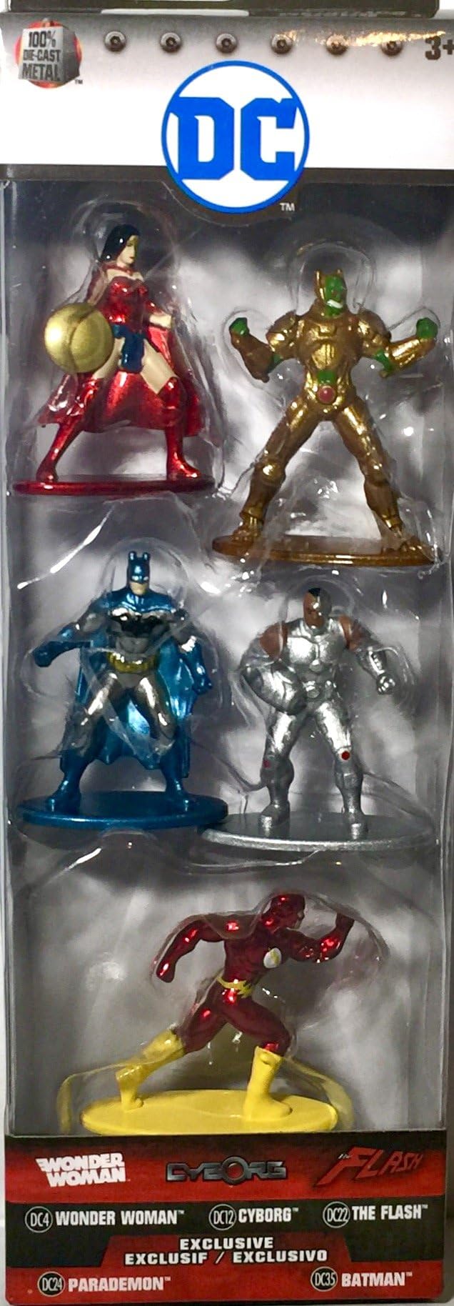 JADA - Nano Steel 5 Pack - DC Comics: Pack 1