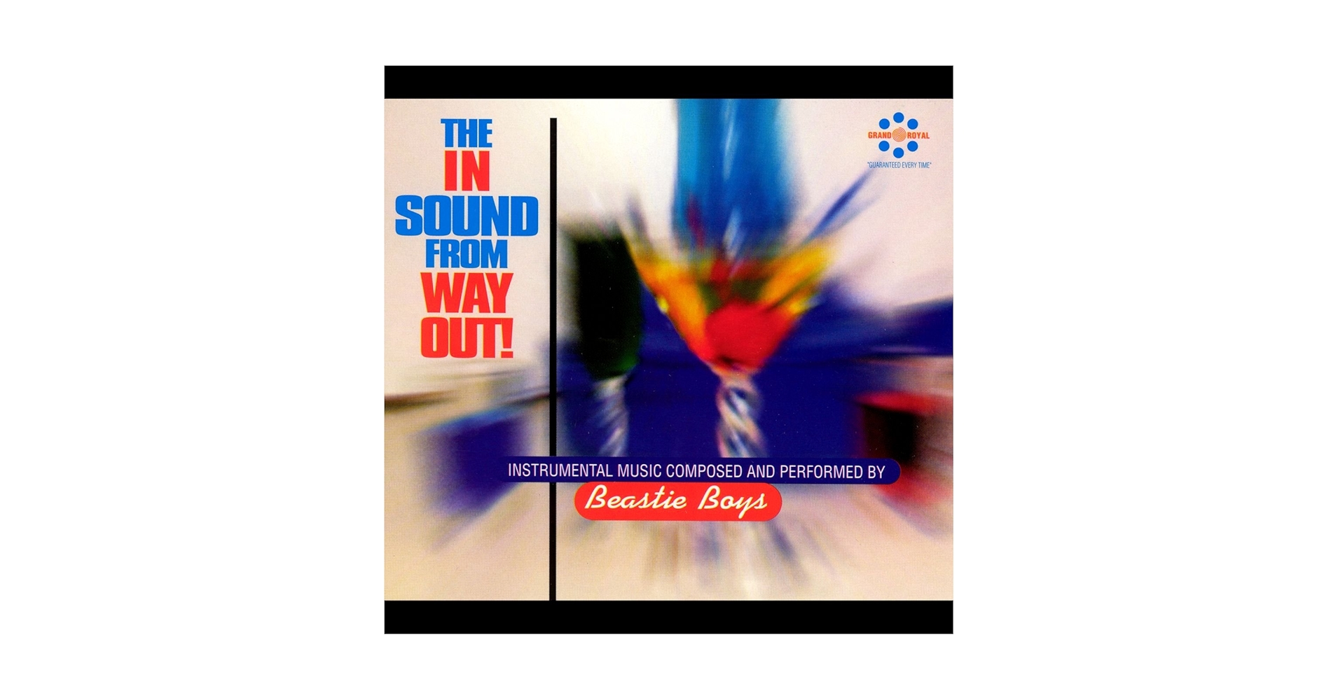 The In Sound …Beastie Boys 1998 オリギナル BEASTIE BOYS - THE IN SOUND FROM WAY OUT / INTRUMENTAL MUSIC