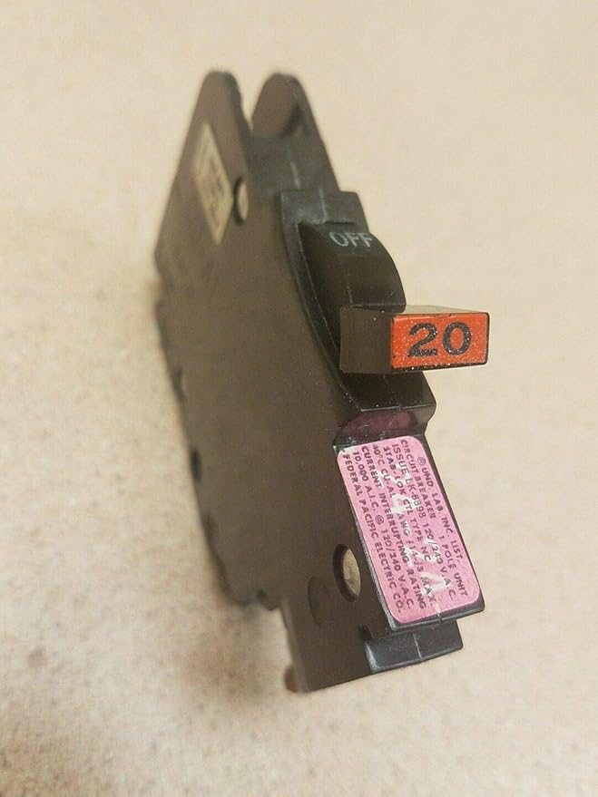 Other Industrial Circuit Breakers fpe slim 1 pole 20 amp 120 volt
