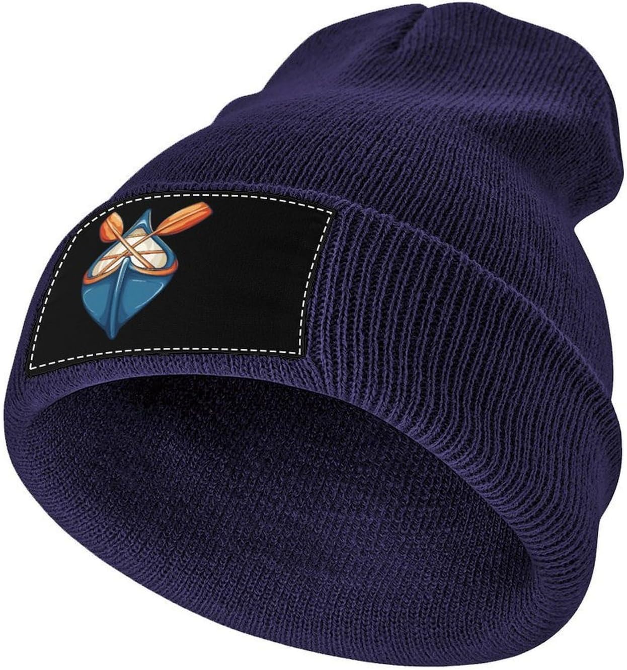 Paddling Canoe Rower Canoer Rowing Paddler Beanie Hat for Men Women Warm Knit Skull Cap Ski Hat