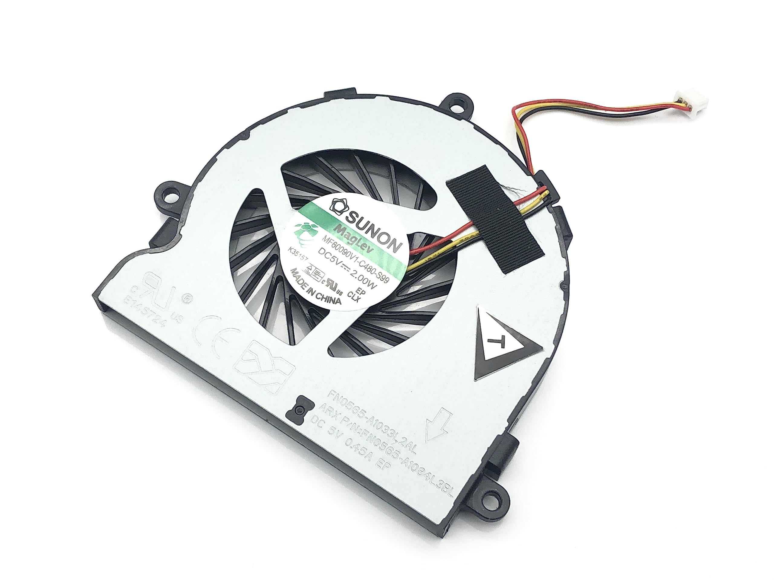 Ventola di ricambio per ventola di raffreddamento compatibile per HP Pavilion 15 SPS 753894-001 FCN DFS470805CL0T FFG7