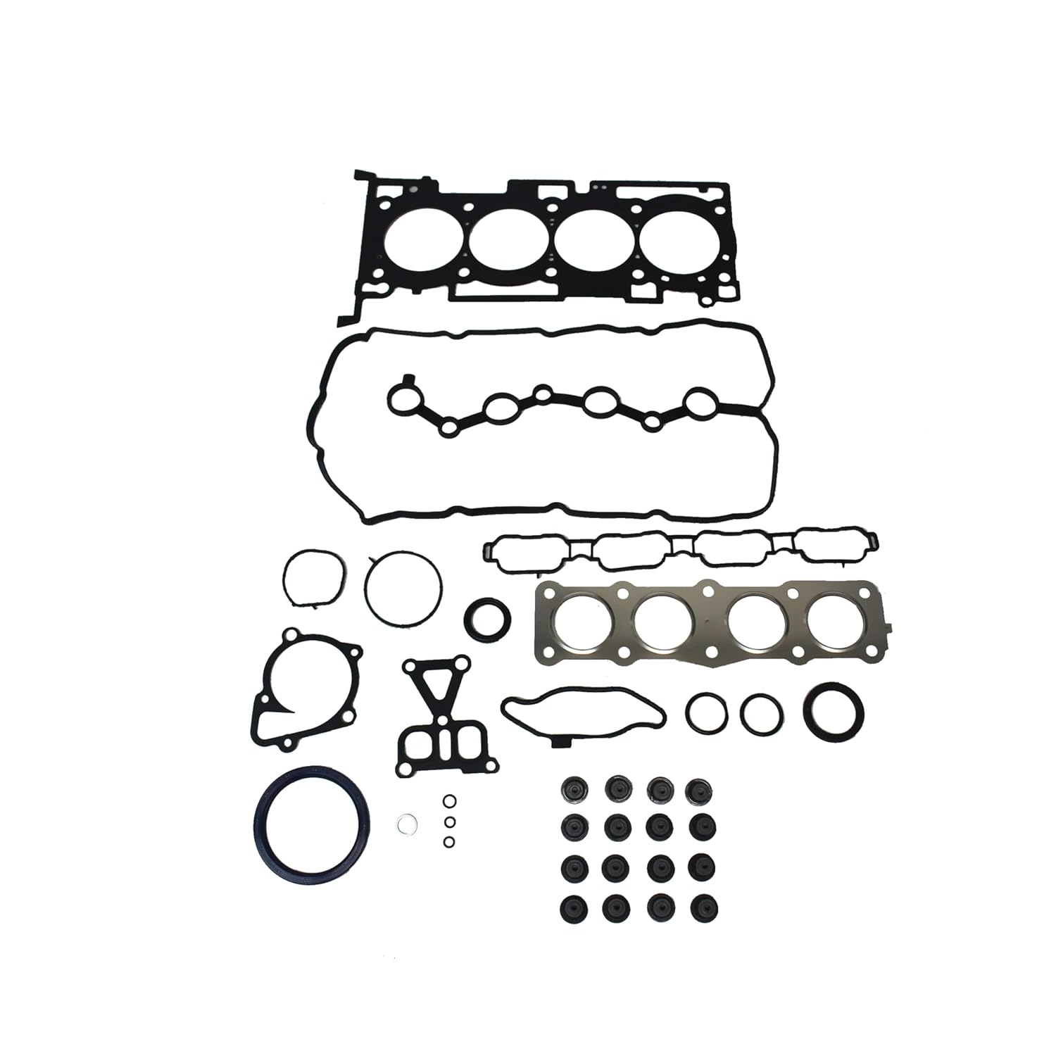 DNJ FGS4297 Full Gasket Set for 2015-2021 Hyundai Santa Fe, Santa Fe Sport, Sonata 2.4L L4 16V DOHC 2359cc