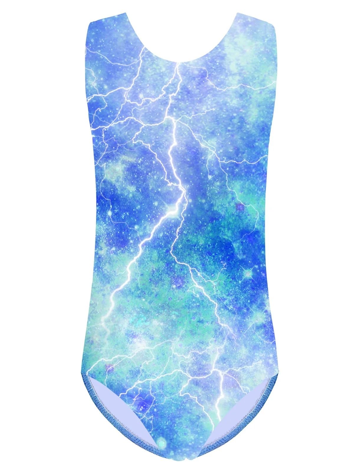 TFJH E Body da ginnastica monopezzo per ragazze Sparkle