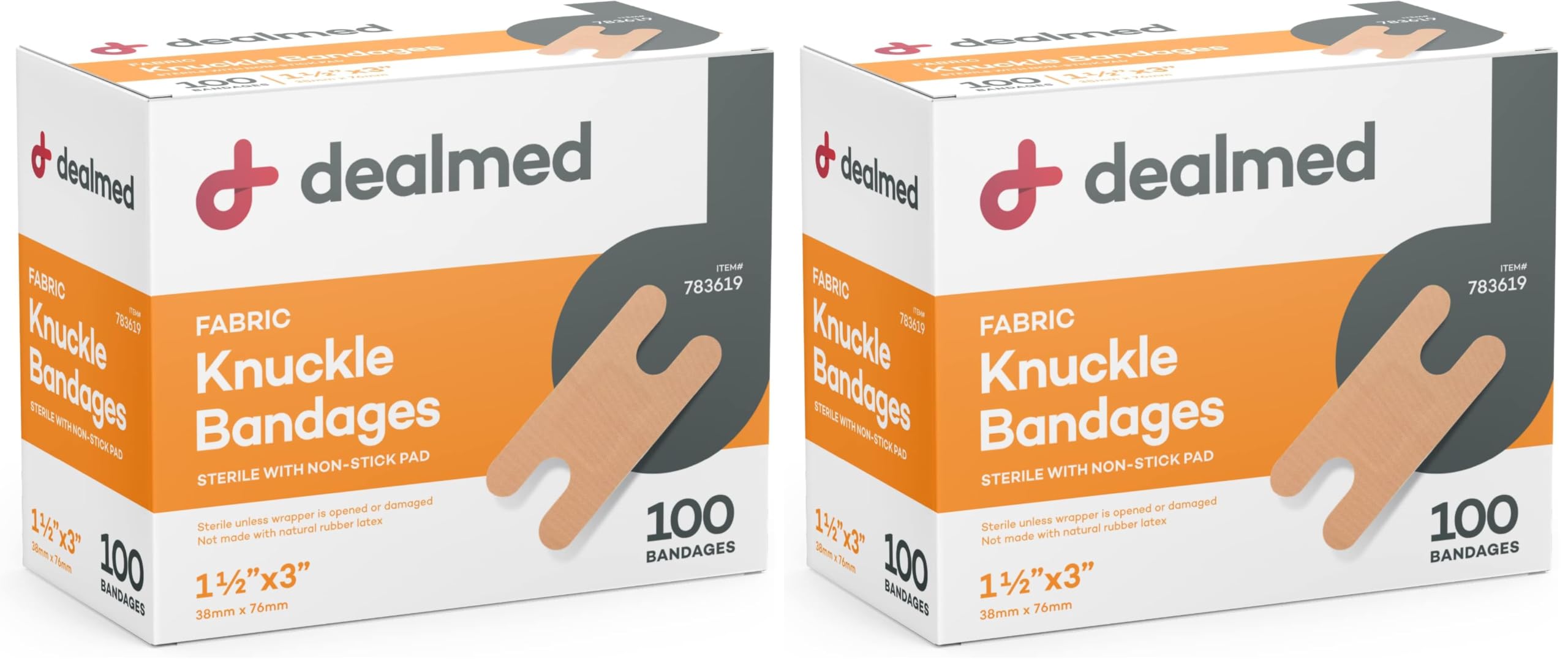 Dealmed Fabric Knuckle Bandages