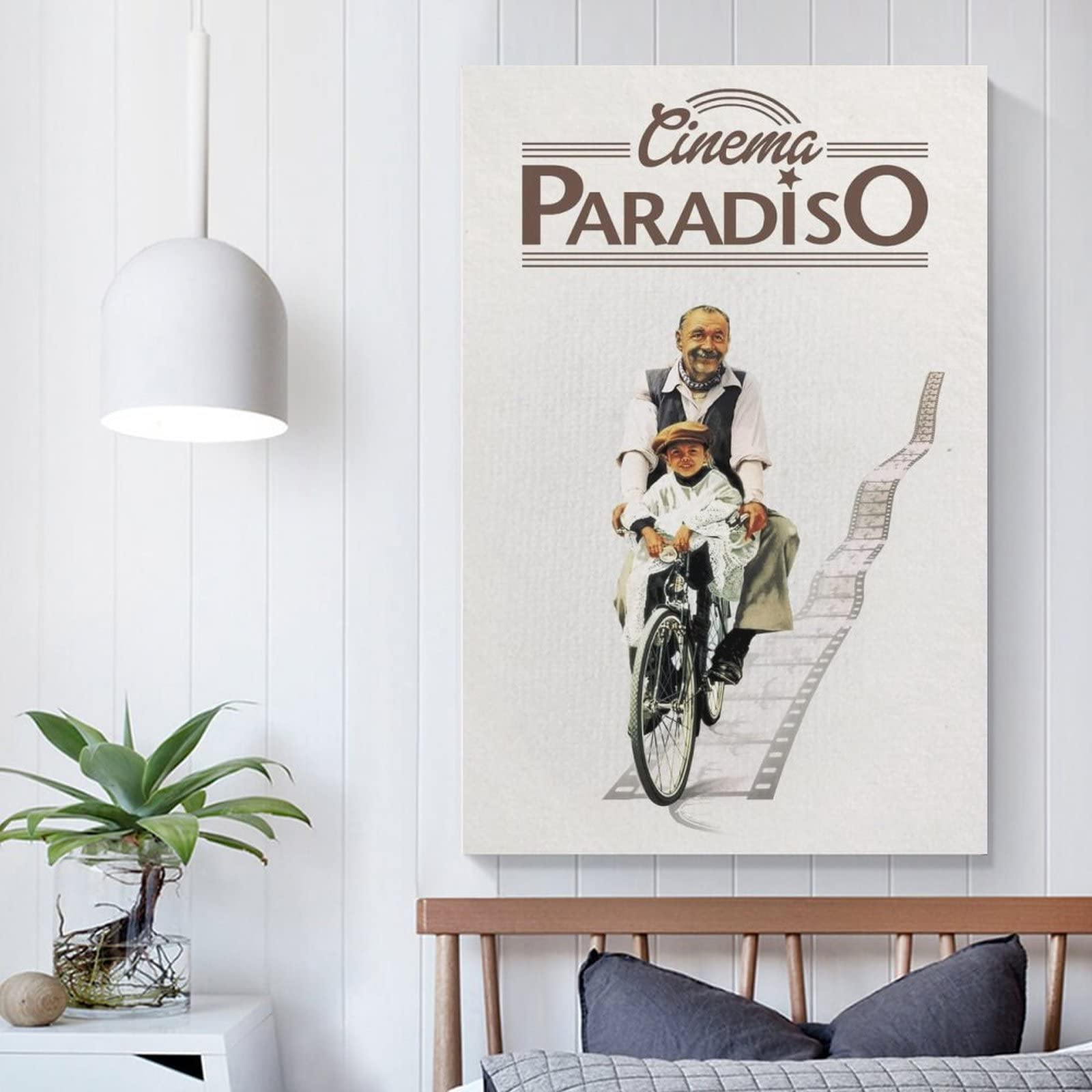 Amazon｜ニュー・シネマ・パラダイス映画のポスターキャンバスポスター