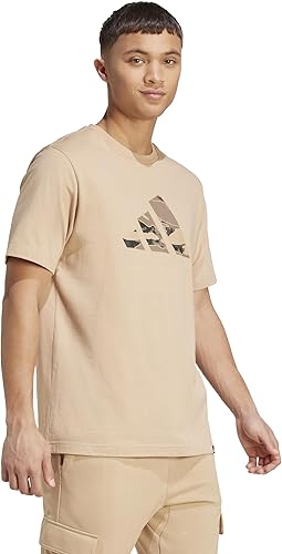 Miniatura 3 de adidas Camiseta estampada de camuflaje para hombre