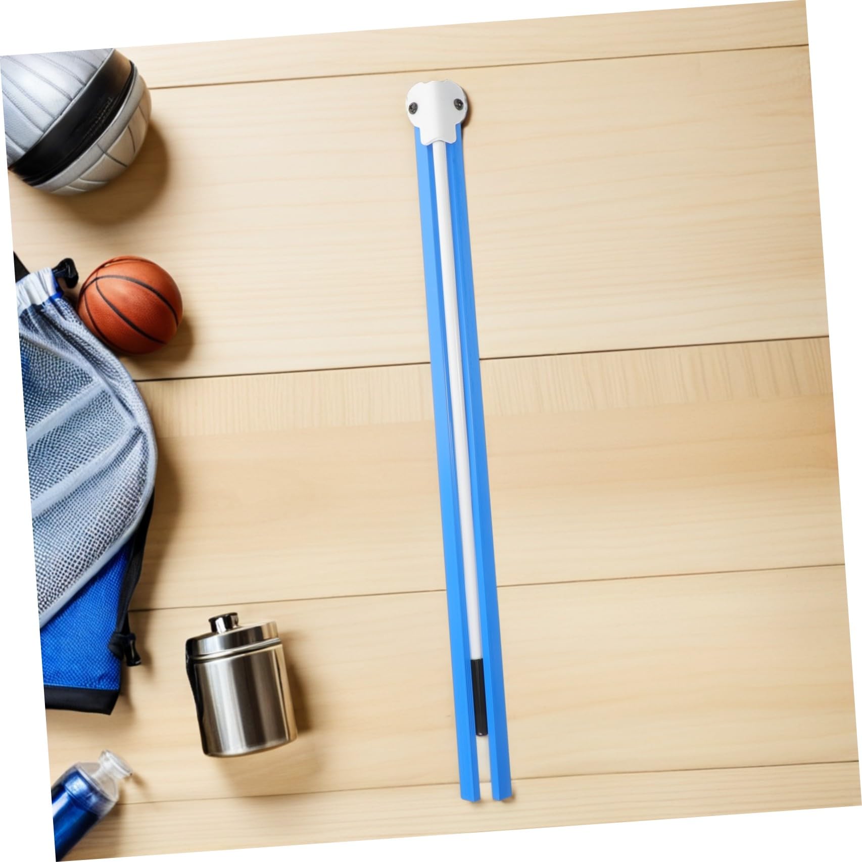 Verstellbarer Fußball Kickständer Rugby Kicking Tee aus Metall mit Stabiler Standfläche Tragbares Trainingszubehör für Jugendfußball und Rugby Field Goal Übungen