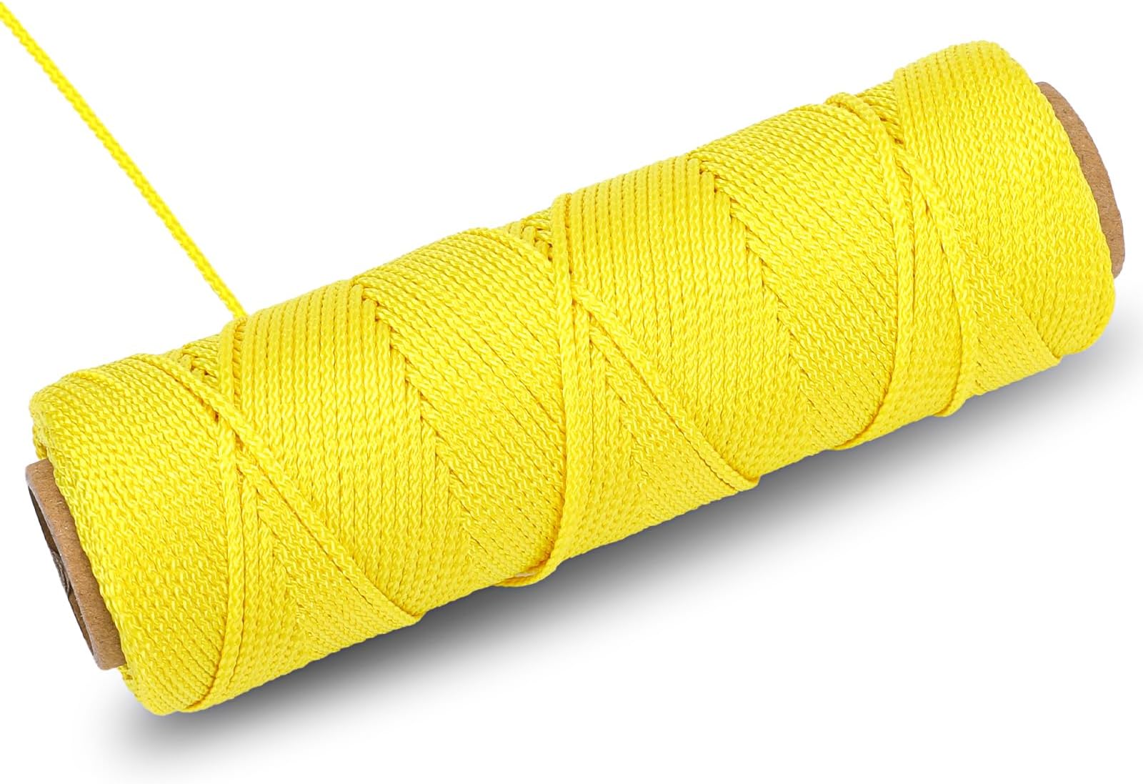 Mason String Line #18 Braided Nylon String Line Braided Mason Line Nylon Twine String for Gardening or Masonry Tools Construction String for A String Level 250 Feet