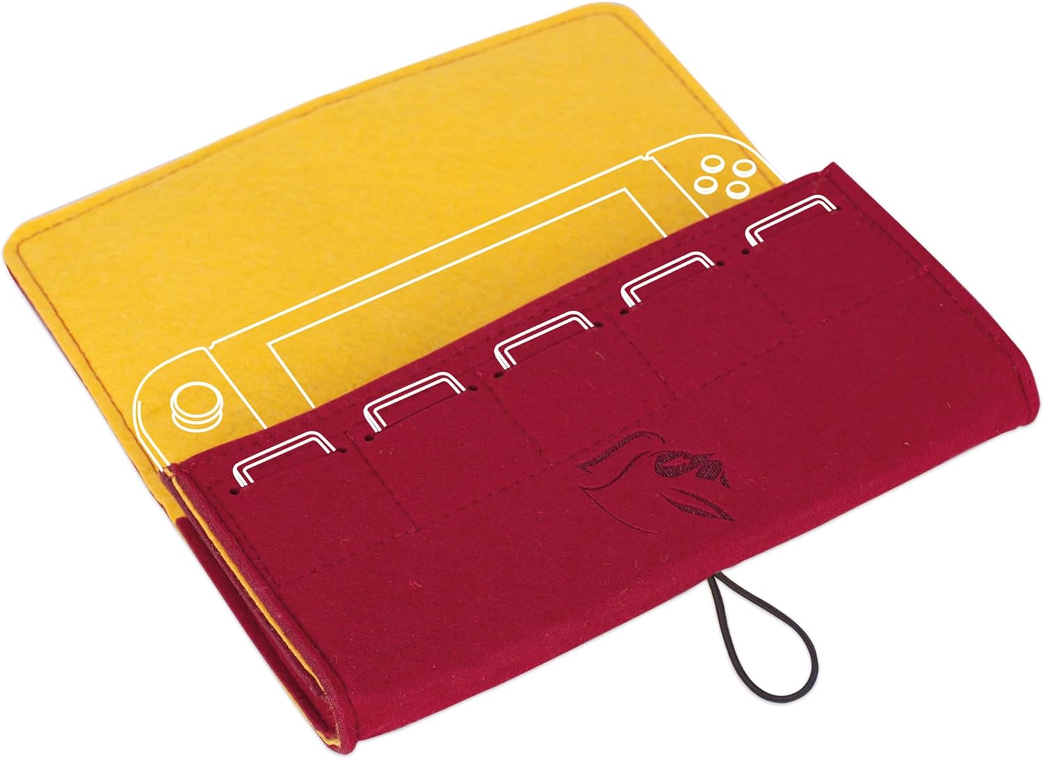 Freaks and Geeks Harry Potter Ravenclaw Felt Bag Nintendo Switch, red, Felt bag