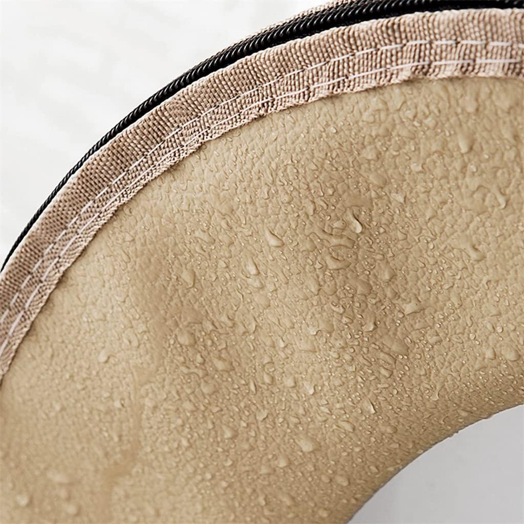 Toilet seat Gasket Household Four Seasons General Waterproof Skin-Friendly Zipper Toilet seat Gasket Thick Winter Warmth (Color: D, Size C