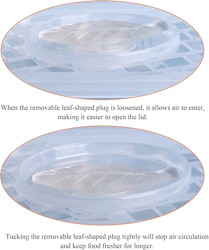 Miniatura 4 de Recipientes de vidrio templado de borosilicato para almacenamiento de alimentos con tapas, paquete de 5 recipientes herméticos para almuerzo. Apto