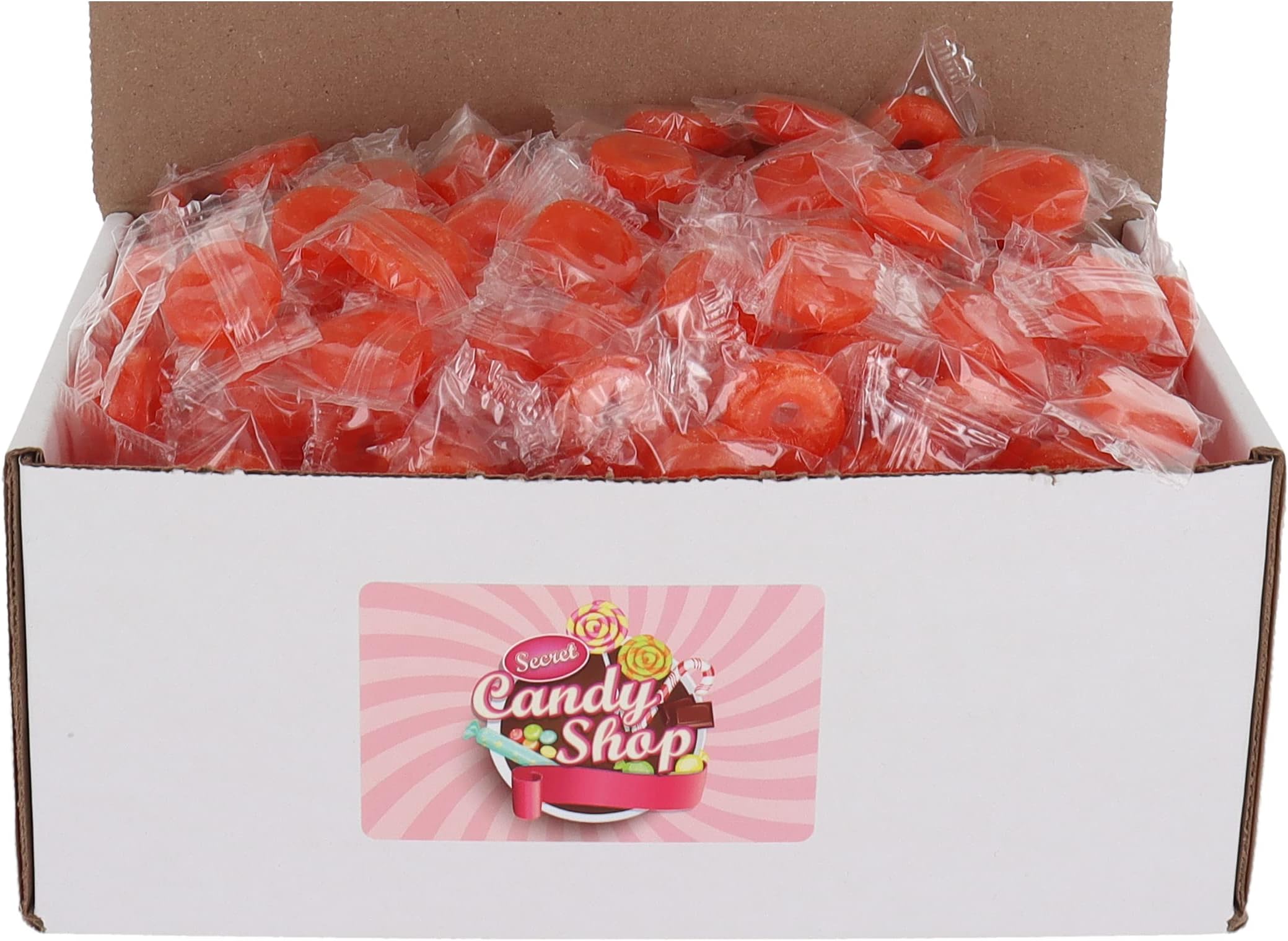 Lifesavers Fruit Hard Candy Candies Bulk in Box (Individually Wrapped) (Orange, 2lb)