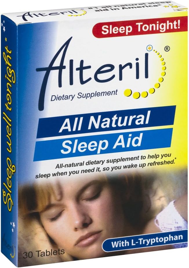 Alteril All Natural Sleep Aid 30 Tablets (Pack of 2)