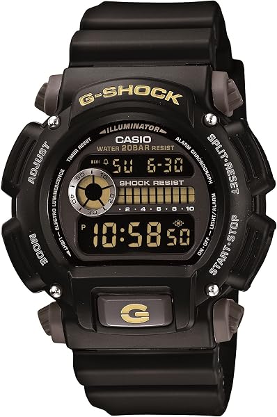 Casio DW9052 Series | Men’s Digital Watch | G-Shock | 1/100 SEC Stop Watch | Countdown Timer | LED Light | 200M WR | Shock Resistant | Multi Alarm | Auto Calendar | Dual Time | 2 Yr Batt - 3