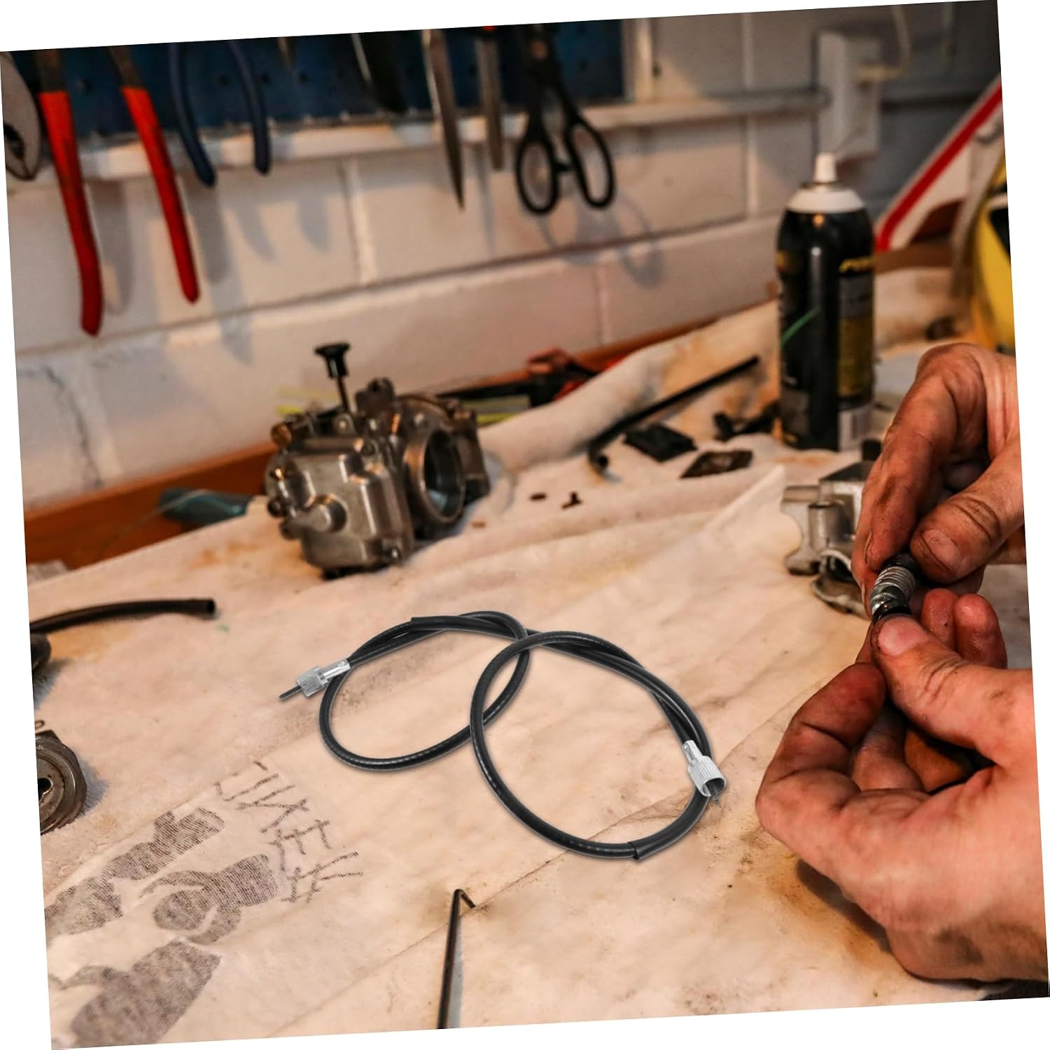 Go Kart Speedometer Cable Replacement Precision Line for Scooter Electric Bike Vehicle Easy DIY Install