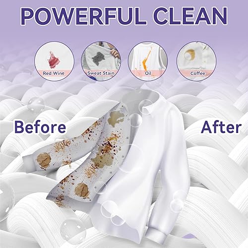 Miniatura 2 de Hojas de detergente para ropa (180 hojas), detergente ecológico, compacto, ligero, hipoalergénico, sin líquido, para viajes, hogar, dormitorios,