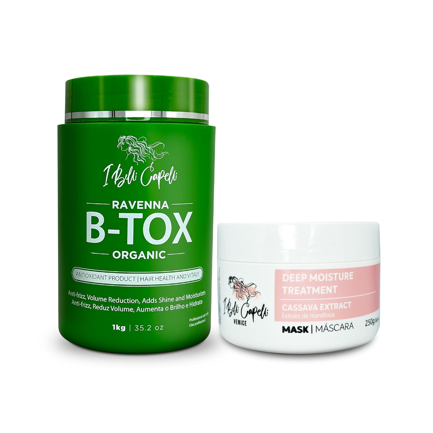 I Belli Capelli Ravenna Btox Organic Kit, Hair Btox
