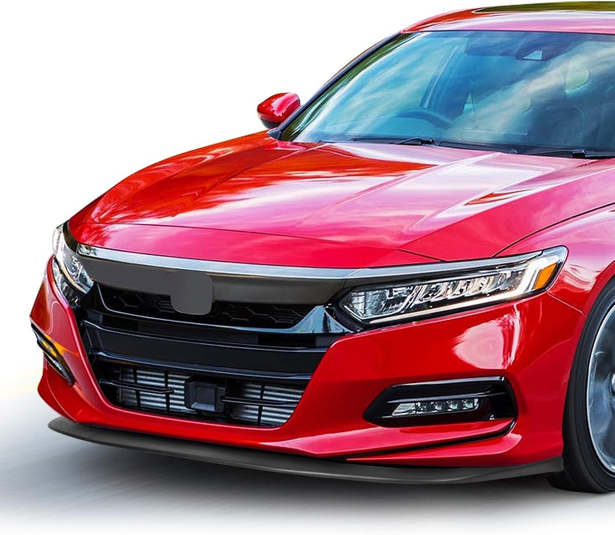 Auto Dynasty Universal Front Bumper Flat Splitter Add-On Lip Under Panel Body Kit 68 Inches Wide