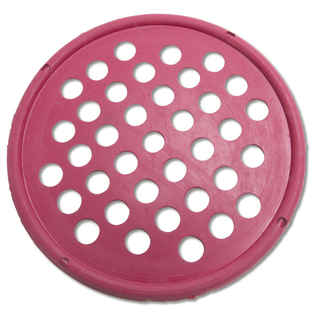 CanDo Hand Exercise Webs for Physical Therapy, Grip Strengthening, and Hand, Finger, Wrist Resistance Workouts, Portable Size, Low Powder, 7" Diameter, Red: Light