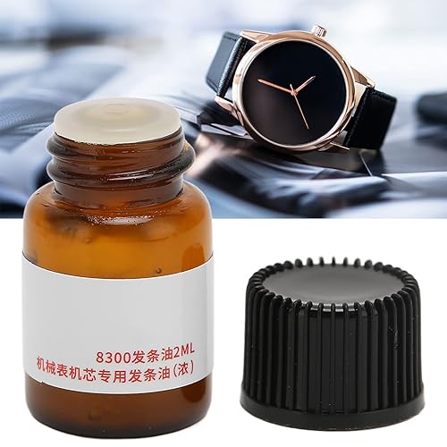 Miniatura 7 de Brrnoo Aceite de reloj, aceite de reloj 8300 sintético, lubricación de relojes, aceites de alta lubricación, estado de rendimiento estable, reloj,