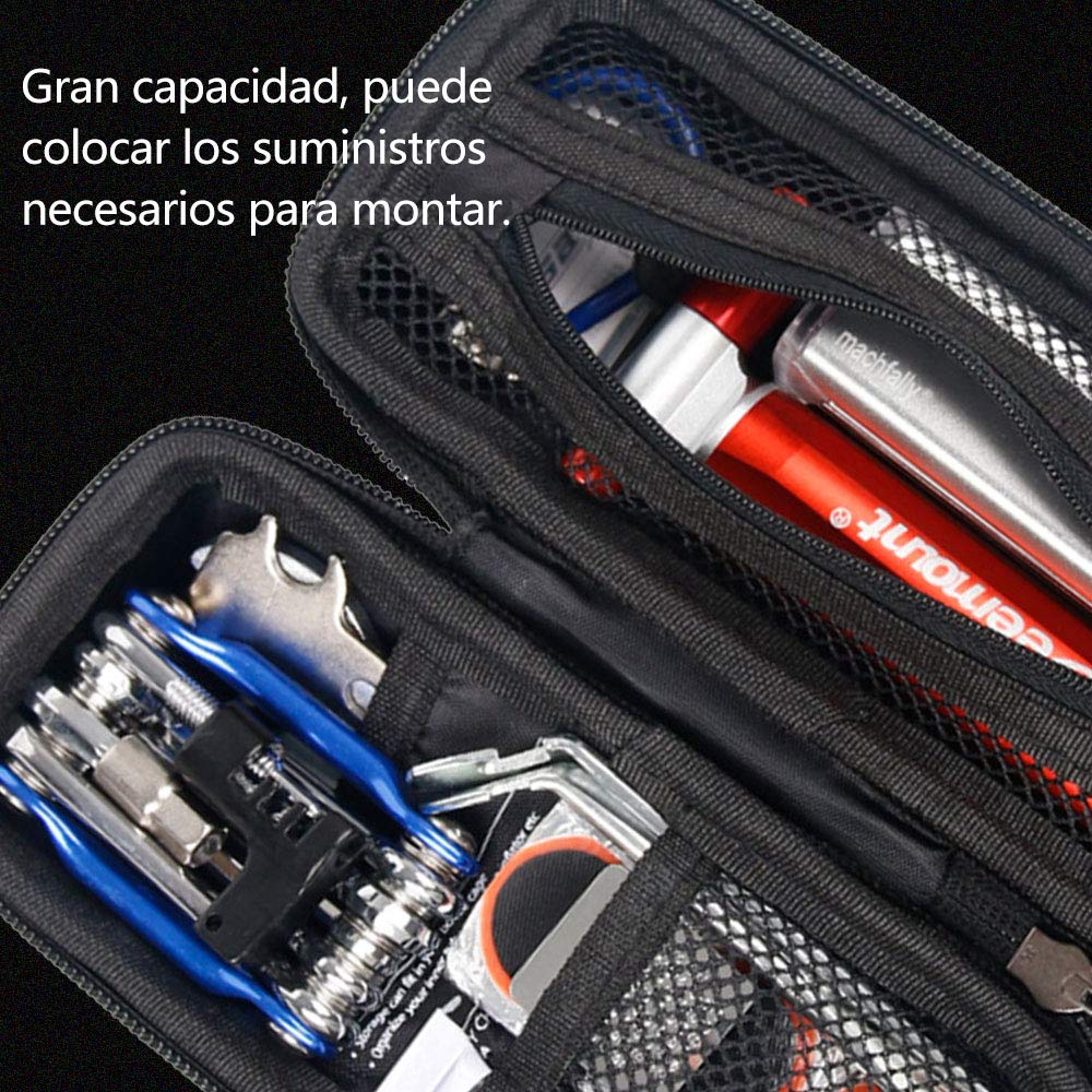 Borsa portabottiglie, custodia rigida per attrezzi da ciclismo Borsa portabottiglie accessorio per bicicletta